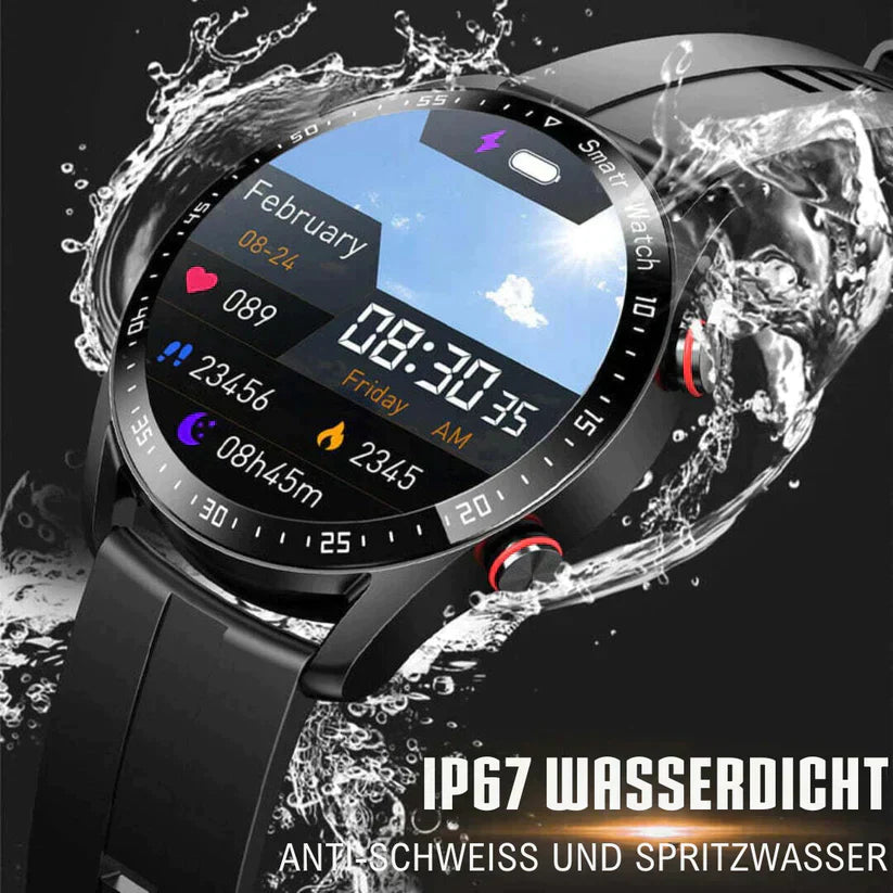 Smartwatch with Speaker, Bluetooth, and Fitness Features – Luxury Design for Sports and Daily Use | Sansoti