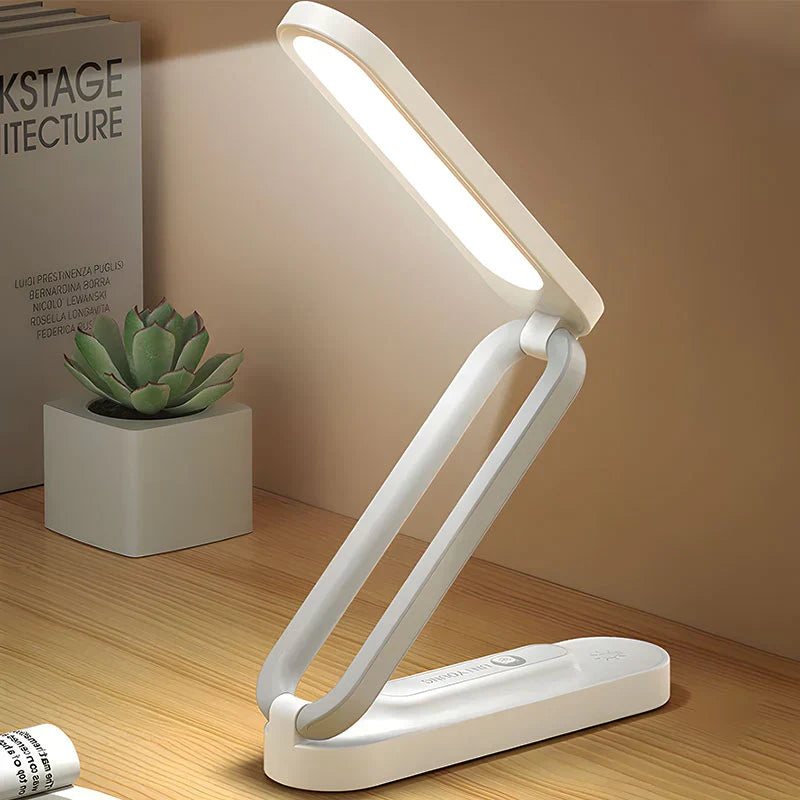Desk Lamp LED Wireless Rechargeable Touch Dimmer Compact Desk Lamp | Sansoti