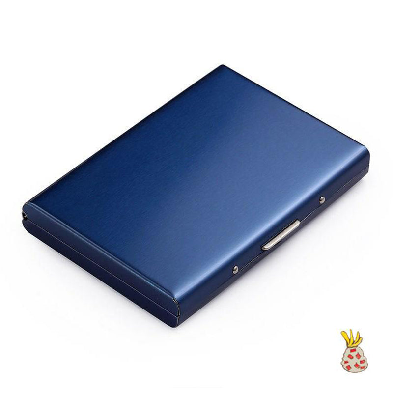 Kartenhalter mit RFID-Schutz Metall-Cardclip Silber Schwarz Gold | Sansoti