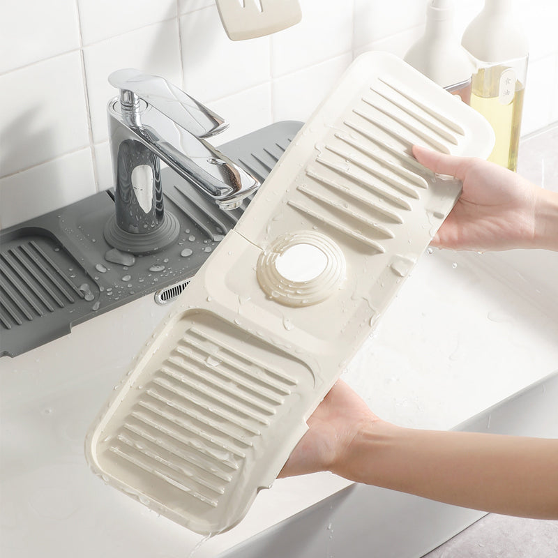 Wasserablaufmatte Silikon Anti-Rutsch Spüle Schutz Küche Badezimmer | Sansoti