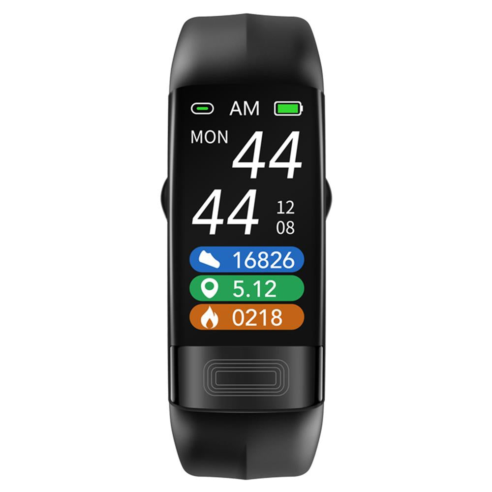 Gesundheitsarmband mit EKG, Herzfrequenzmessung, Blutdruckmessung, SpO2, Schlaftracker, IP67, wasserdichte Fitness-Smartwatch | Sansoti