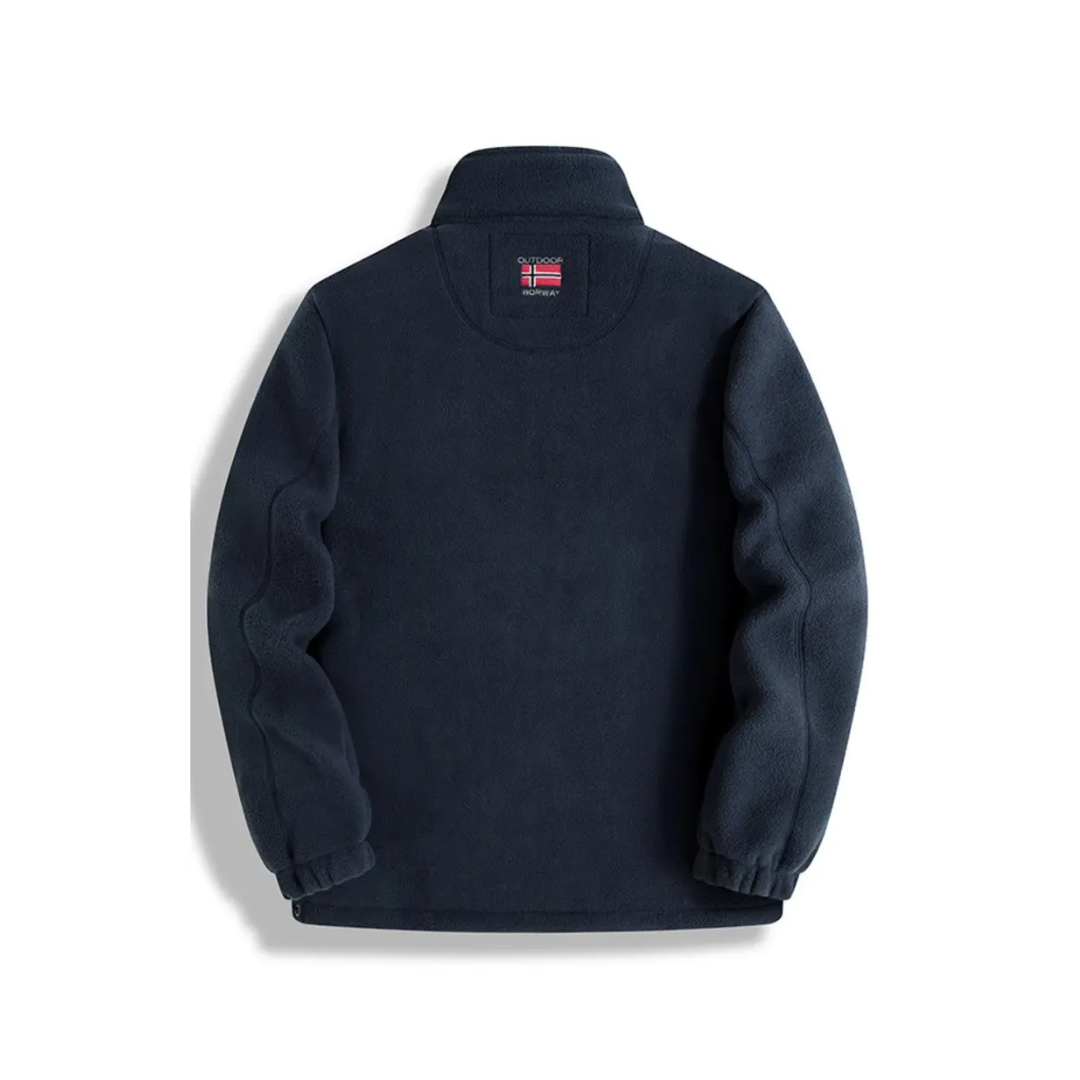 Sherpa-Fleece-Weste für Herren, warm für den Winter, ärmellose Outdoor-Komfortschicht für den täglichen Gebrauch | Sansoti