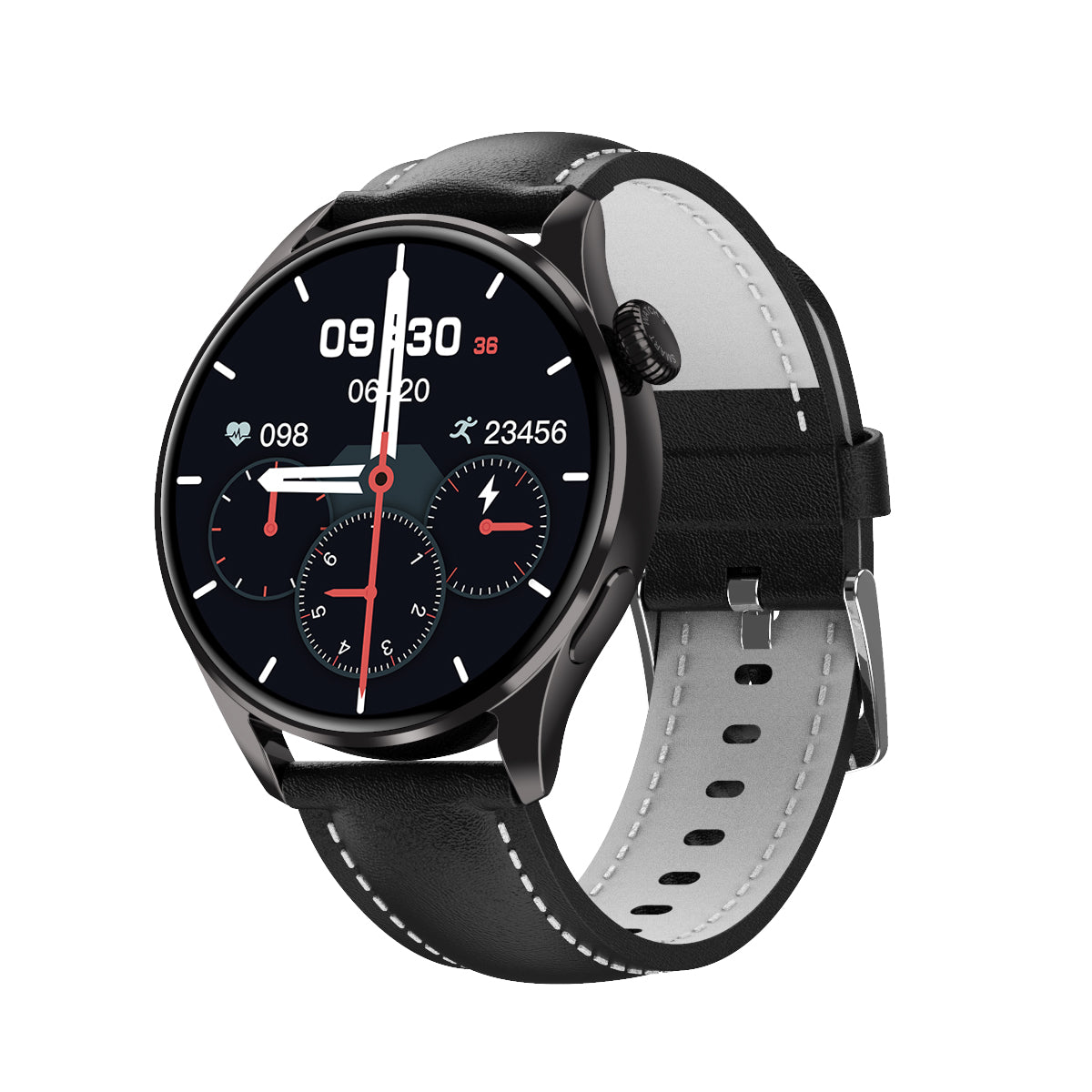 Gesundheits-Smartwatch mit Herzfrequenzmesser, Blutdruckmessung, Sauerstoffsättigung, Schlafüberwachung wasserdicht für Sport | Sansoti
