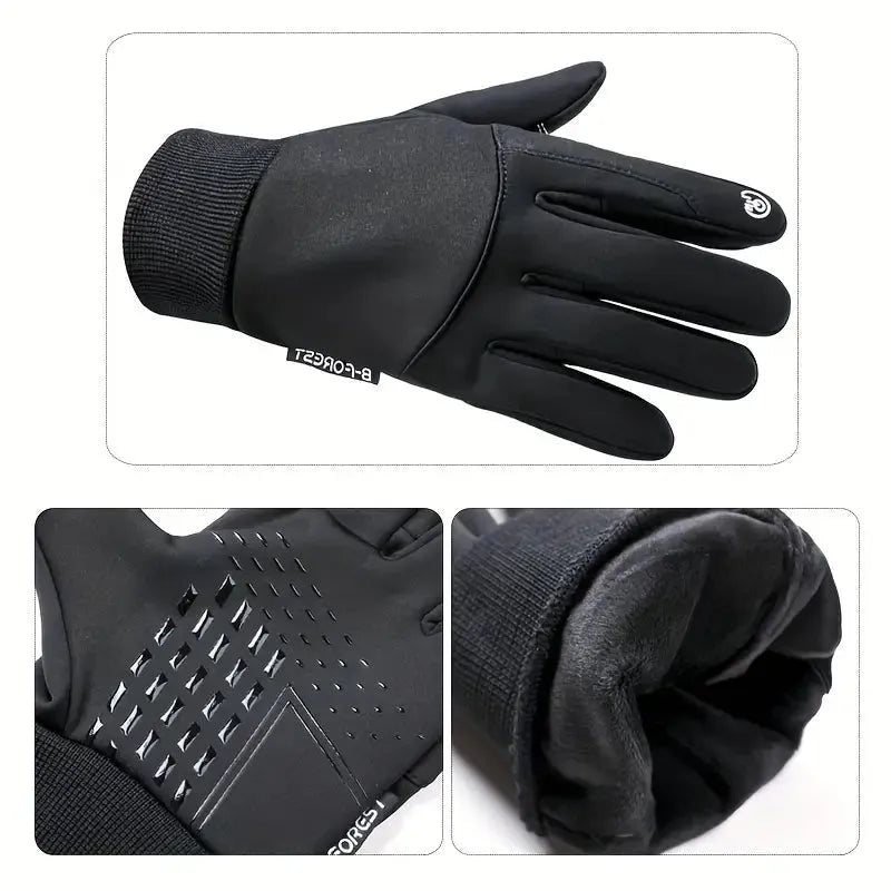 Thermische Winterhandschoenen Waterdicht Fleece Touchscreen Skiën Wandelen Fietsen Outdoor Sport Winter | Sansoti