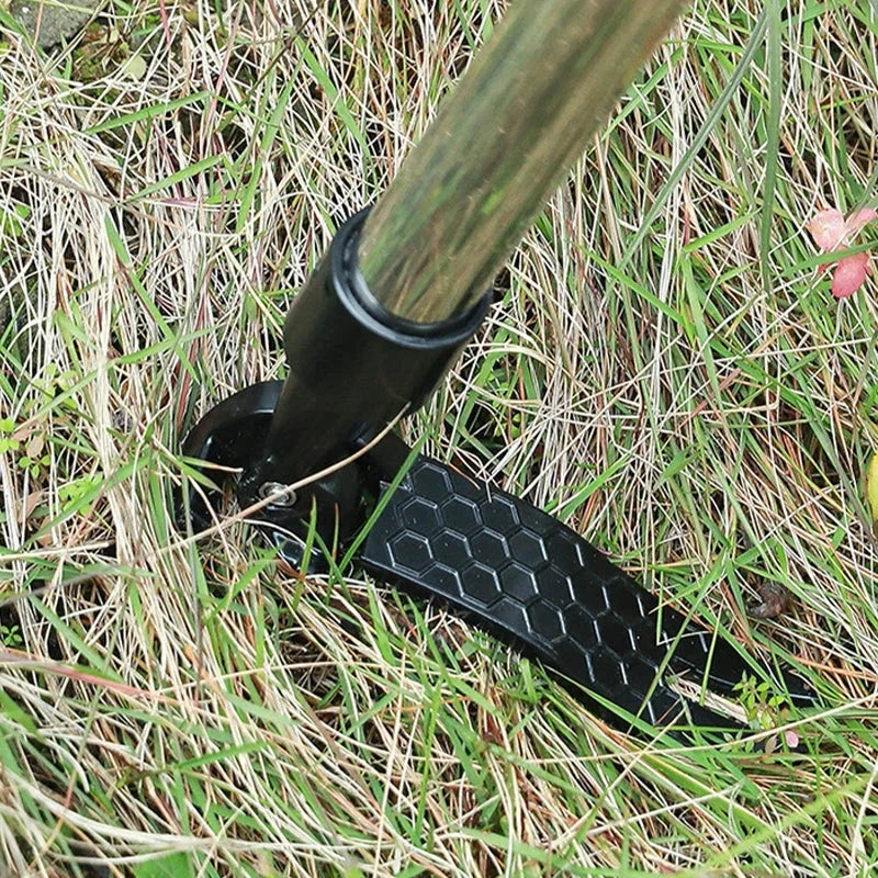 Stainless Steel Weed Puller Adjustable Handle Detachable Garden Tool for Effective Root Removal | Sansoti