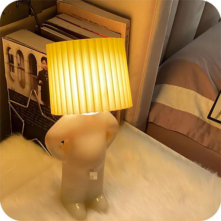 Wireless LED Lamp with Rechargeable Battery Playful Design Decorative Table Lamp Modern Ambient Lighting | Sansoti