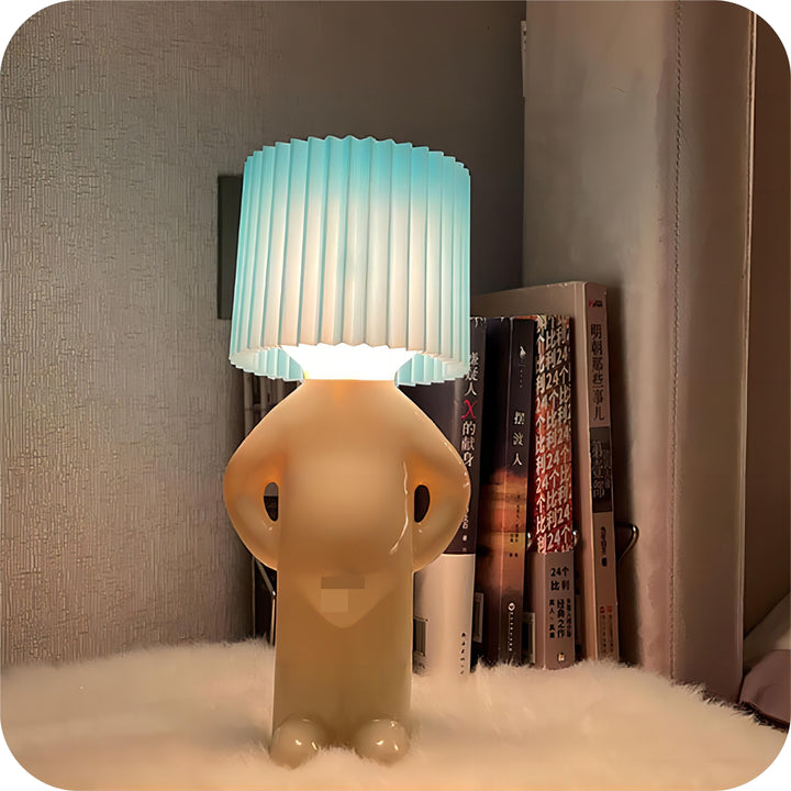 Wireless LED Lamp with Rechargeable Battery Playful Design Decorative Table Lamp Modern Ambient Lighting | Sansoti