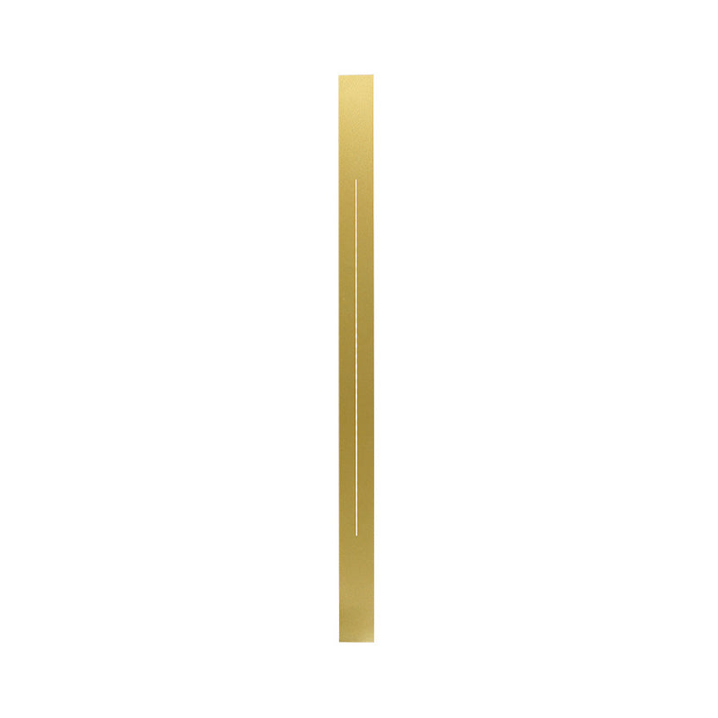Moderne LED Wandlamp Balk Metaal | Wandverlichting Woonkamer | Zwart Goud | 60-120cm | Sansoti