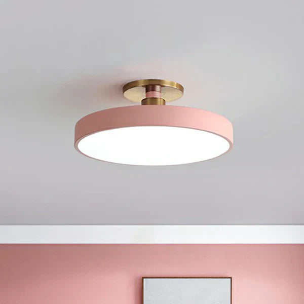 Plafón LED redondo, acrílico, escandinavo, para dormitorio y salón, 30 40 50 60cm | Sansoti