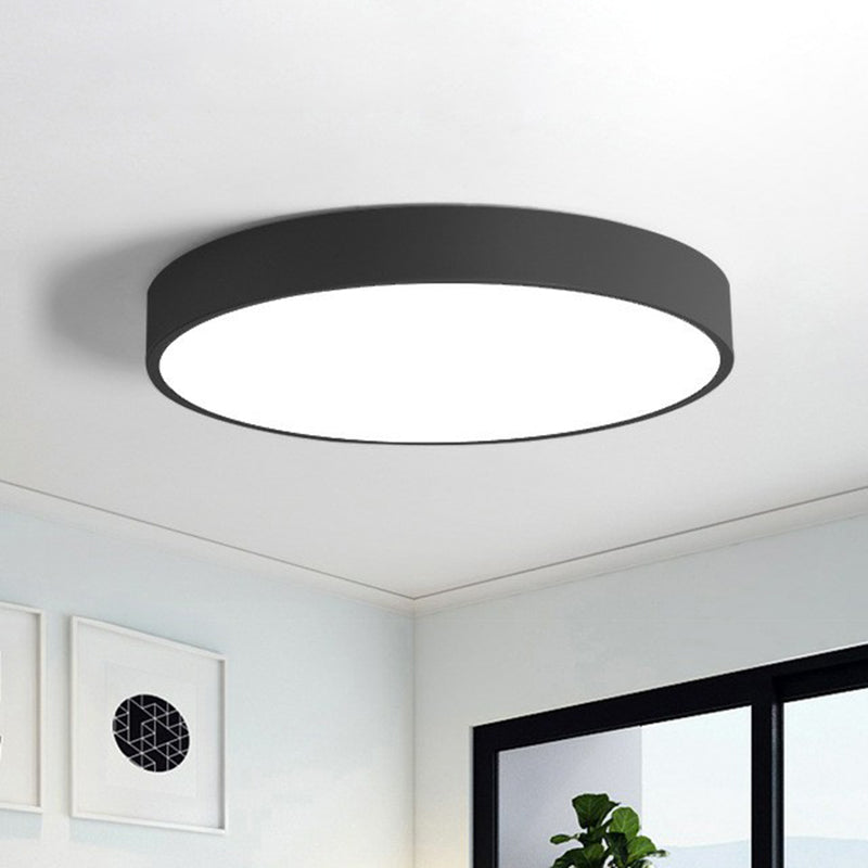 Round Ultra-Thin LED Ceiling Light 23-49cm Warm White Light Modern Scandinavian Design Bedroom Living Room | Sansoti