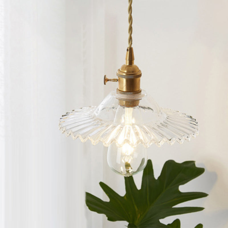 Glas-Hängeleuchte E27, klares Glas, industrielles Design, Deckenbeleuchtung für Restaurant und Esszimmer, Wohnzimmer, stimmungsvolle Beleuchtung | Sansoti