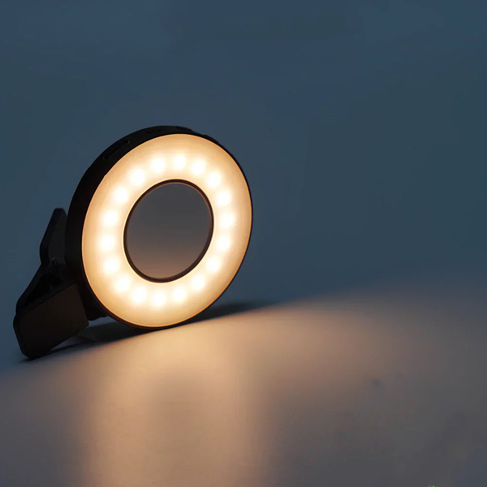 Magnetisch LED Fotolicht Draagbaar Dimbaar Oplaadbaar voor Selfies Video Content Creation | Sansoti