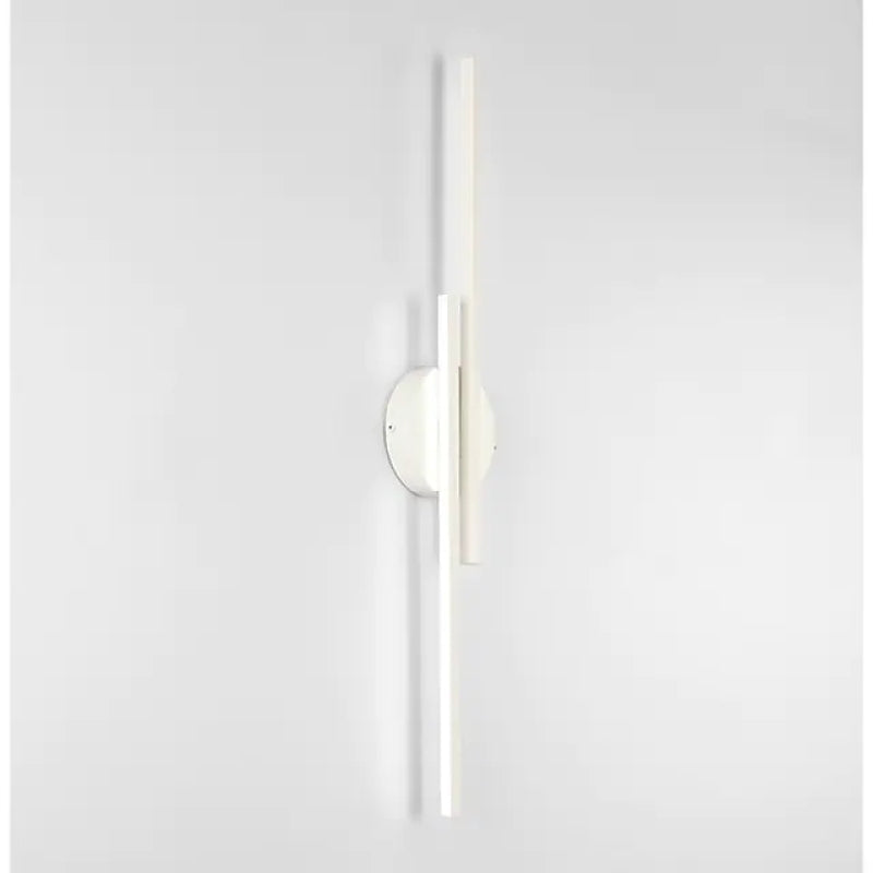 LED Wandlamp Metaal Lineair Design Zwart Wit Slaapkamer Woonkamer Verlichting Dimbaar Modern Interieur | Sansoti