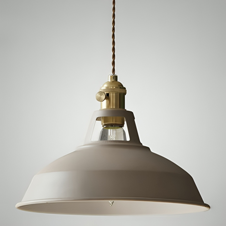 Retro Metalen Hanglamp 1-Lichts voor Eetkamer en Restaurant – Industriële Stijl Verlichting met Verstelbare Ketting | Sansoti