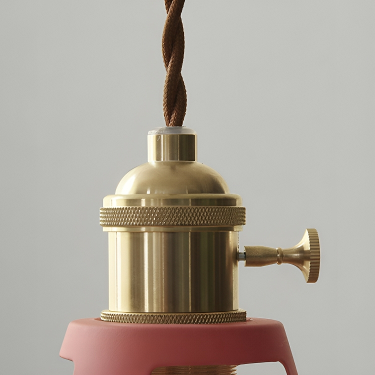 Retro Metalen Hanglamp 1-Lichts voor Eetkamer en Restaurant – Industriële Stijl Verlichting met Verstelbare Ketting | Sansoti
