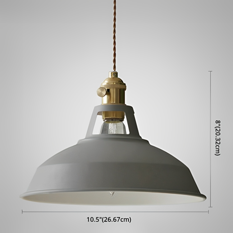 Retro Metalen Hanglamp 1-Lichts voor Eetkamer en Restaurant – Industriële Stijl Verlichting met Verstelbare Ketting | Sansoti