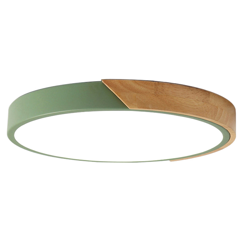 Round LED Ceiling Lamp Acrylic Metal 30cm 18W 220V Dimmable Modern Recessed Lamp Bedroom Living Room Office Energy Efficient Stylish | Sansoti