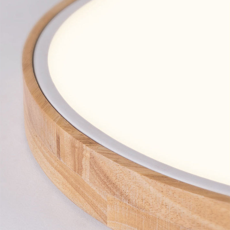 Runde LED-Deckenleuchte Acryl Metall Schlafzimmer Wohnzimmer Einbauleuchte Modernes Design Energiesparend | Sansoti