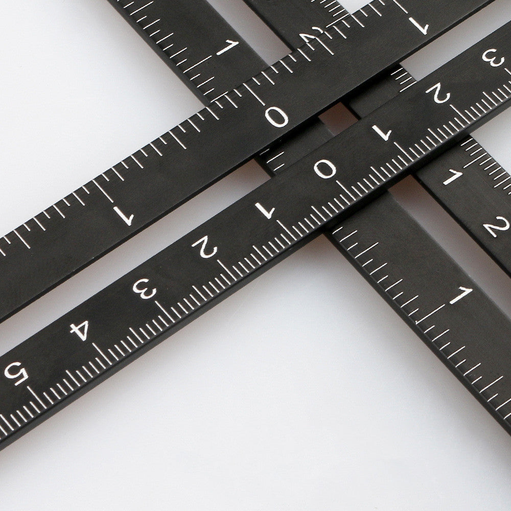 Multifunctional Corner Ruler for Carpentry – Universal Measuring Tool for Wood & Laminate | Sansoti