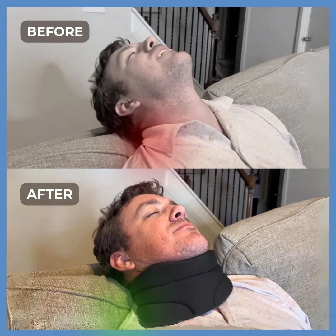Adjustable Neck Support Pillow for More Peaceful Sleep and Reduced Neck Tension, for Men and Women, Comfortable and Ergonomic | Sansoti
