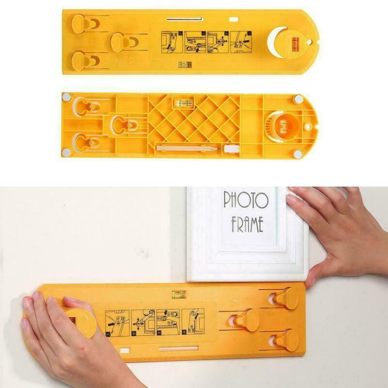 Adjustable Picture Frame Hanging Tool with Level and Marking System – Easy Straight Frame Hanging | Sansoti