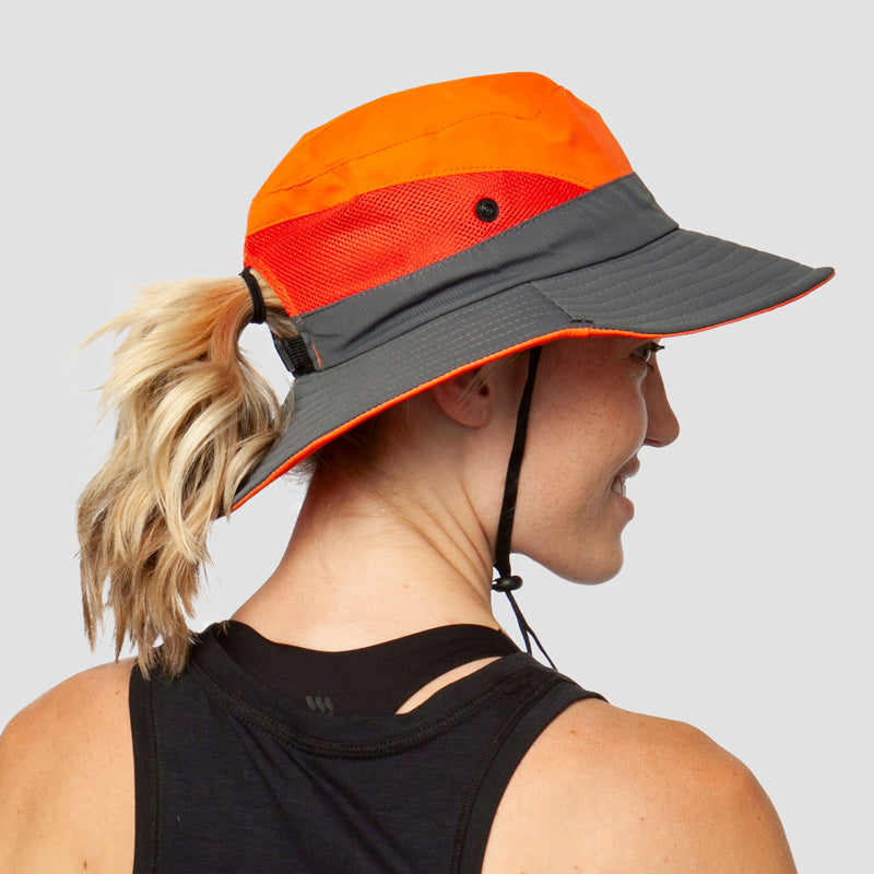 Foldable Sun Hat Polyester UV Protection Wide Brim Unisex 56-60cm | Sansoti