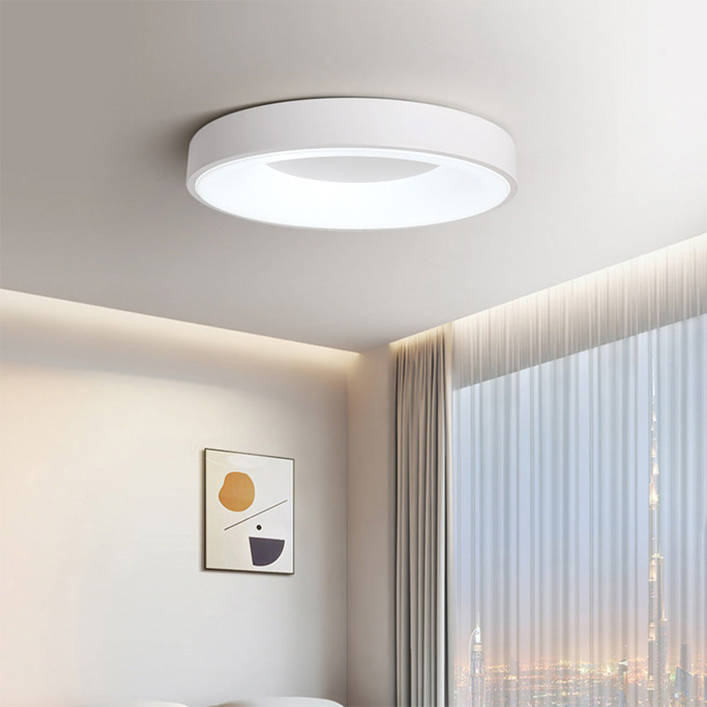 LED ceiling lamp round acrylic iron low spaces hallway bedroom living room modern surface lamp minimalist ceiling lighting | Sansoti