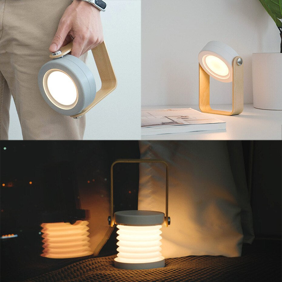 Foldable LED Reading Lamp with USB Charging Port – Eye-Friendly Reading Light without Glare for Reading, Working & Studying | Sansoti