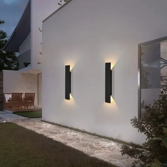 Aluminium Buitenwandlamp Waterdicht IP65 Moderne Gevellamp voor Tuin Terras Oprit Entree Buitenverlichting | Sansoti