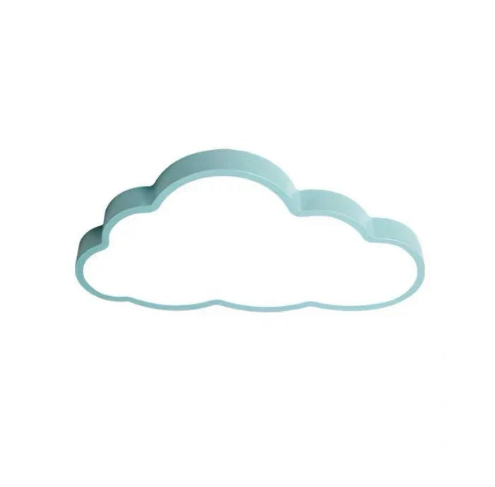 Deckenleuchte Wolke Kinderzimmer LED Warmweiß 50 cm Acryl Verspielte Beleuchtung Babyzimmer Deckenbeleuchtung Design | Sansoti