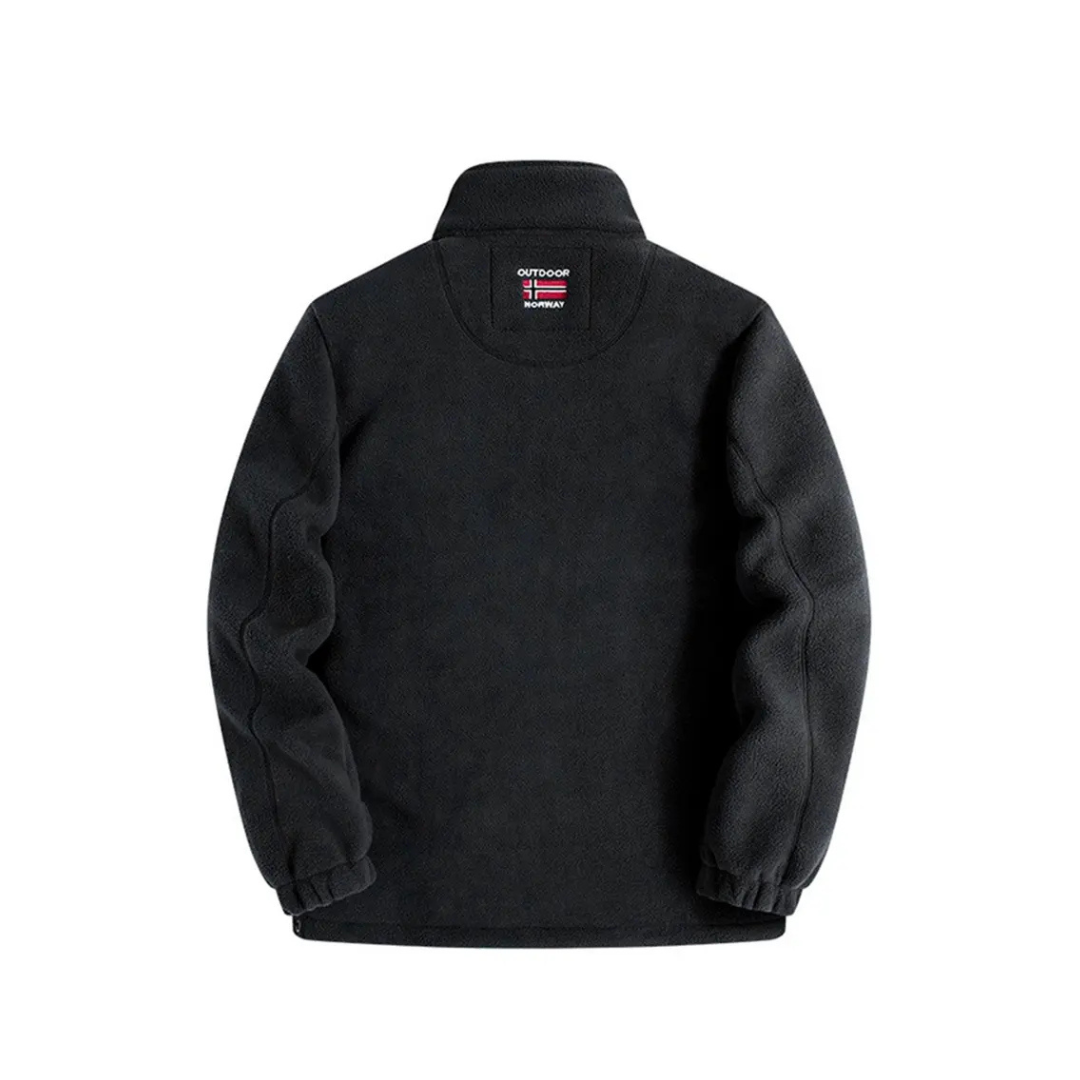 Sherpa-Fleece-Weste für Herren, warm für den Winter, ärmellose Outdoor-Komfortschicht für den täglichen Gebrauch | Sansoti