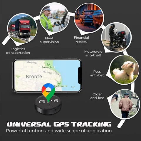 MicroMag Tracker - Mini Magnetic GPS Tracker - Real-time Location Tracking | Sansoti