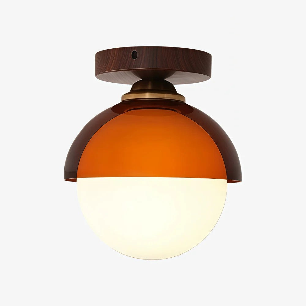 Vintage Ceiling Lamp with Sunset Tones for Hallway and Entrance – Modern Ambient Lighting | Sansoti