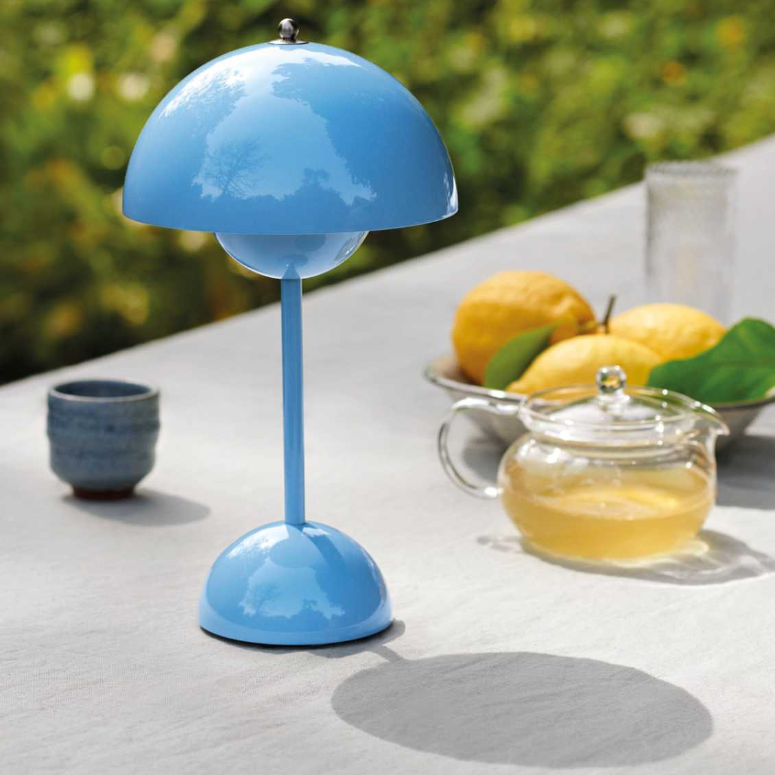 Lampe de table champignon LED USB rechargeable sans fil chevet bureau lumière d'ambiance intérieur | Sansoti