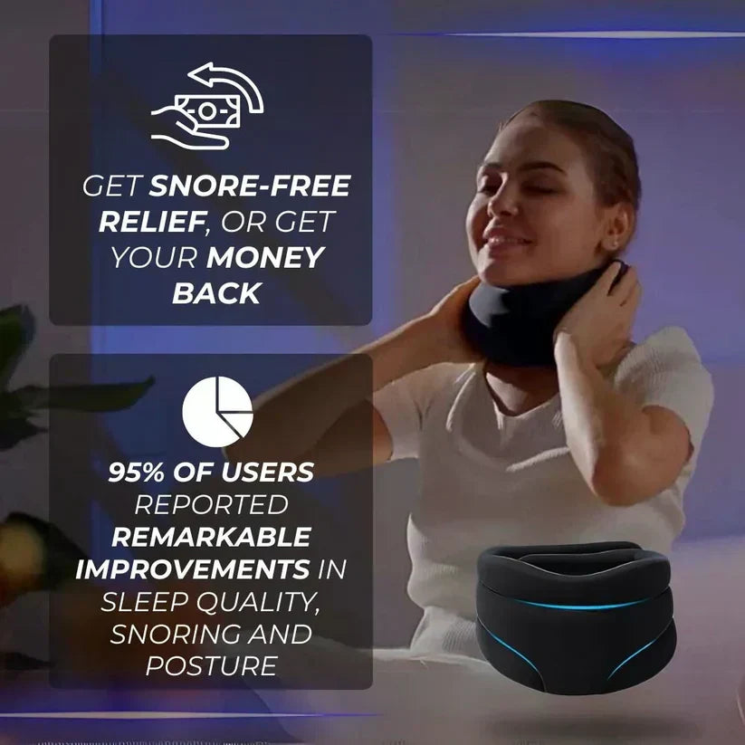 Adjustable Neck Support Pillow for More Peaceful Sleep and Reduced Neck Tension, for Men and Women, Comfortable and Ergonomic | Sansoti