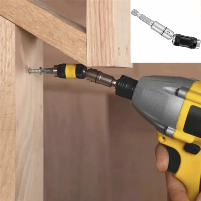 Adjustable Drill Bit Extension with Flexible Angle – Reach Hard-to-Access Spaces | Sansoti