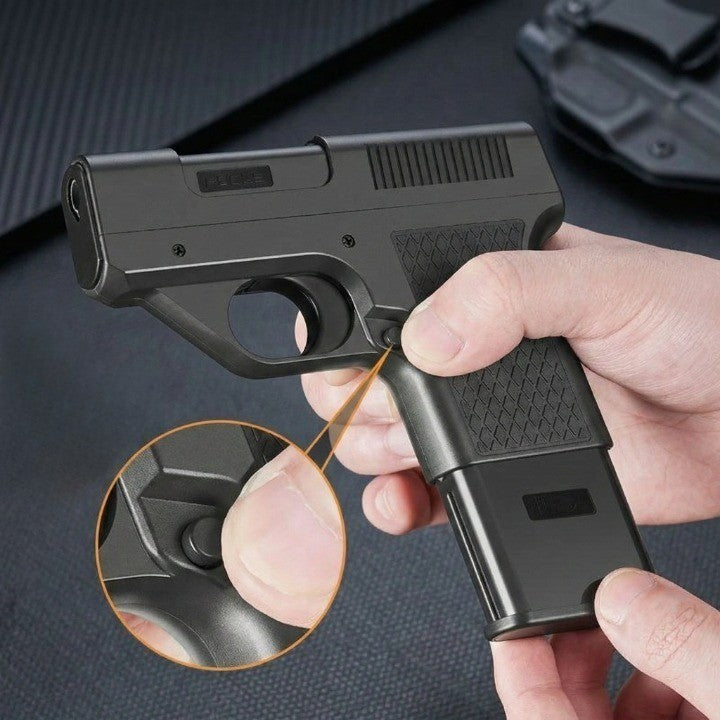 Briquet en forme de pistolet avec compartiment secret – Briquet jet rechargeable pour hommes | Sansoti