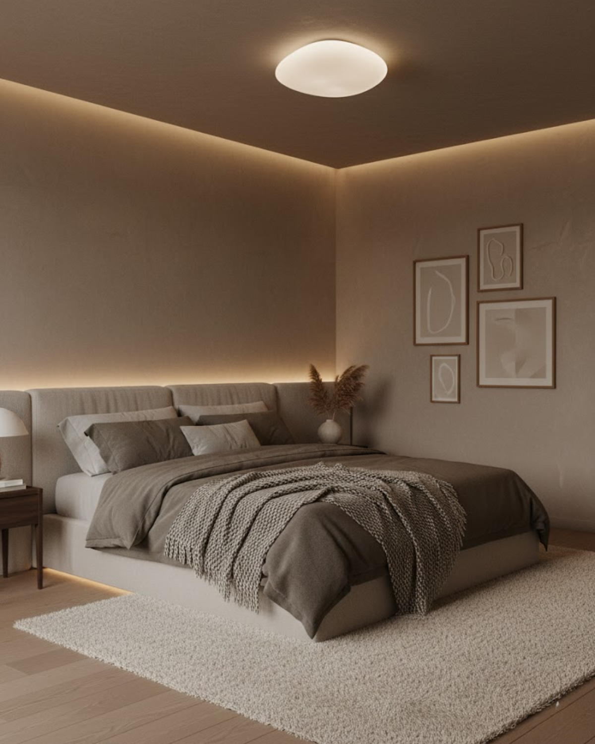 Ceiling Lamp with Star Effect Scandinavian Design Minimalist | Sansoti
