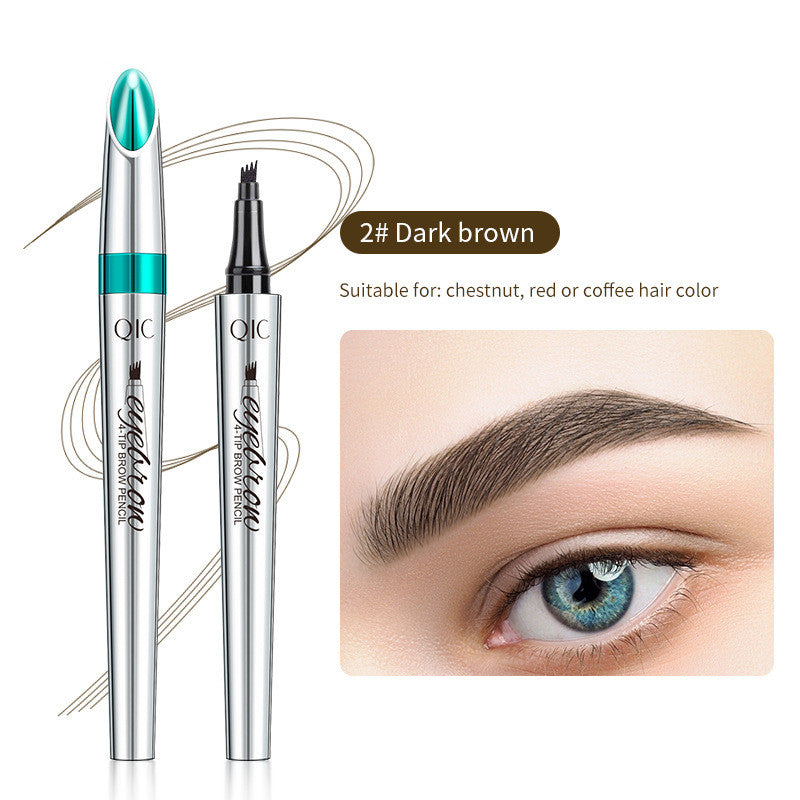 Four-Point Eyebrow Pen for a Hair-by-Hair Natural Result Natural Brows Multiple Shades | Sansoti