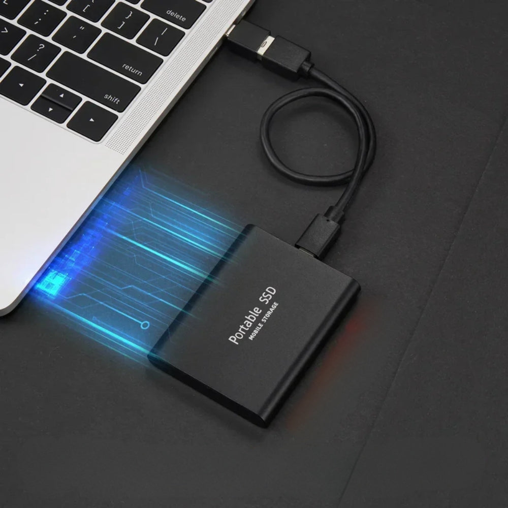 External SSD Drive USB 3.0 Portable Fast Data Storage Compact | Sansoti