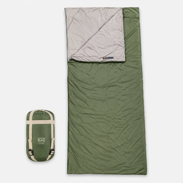 Envelop Slaapzak Ultralight 190x75cm Driesesoenen Camping Trekking Outdoor Compacte Draagzak Wandelen | Sansoti