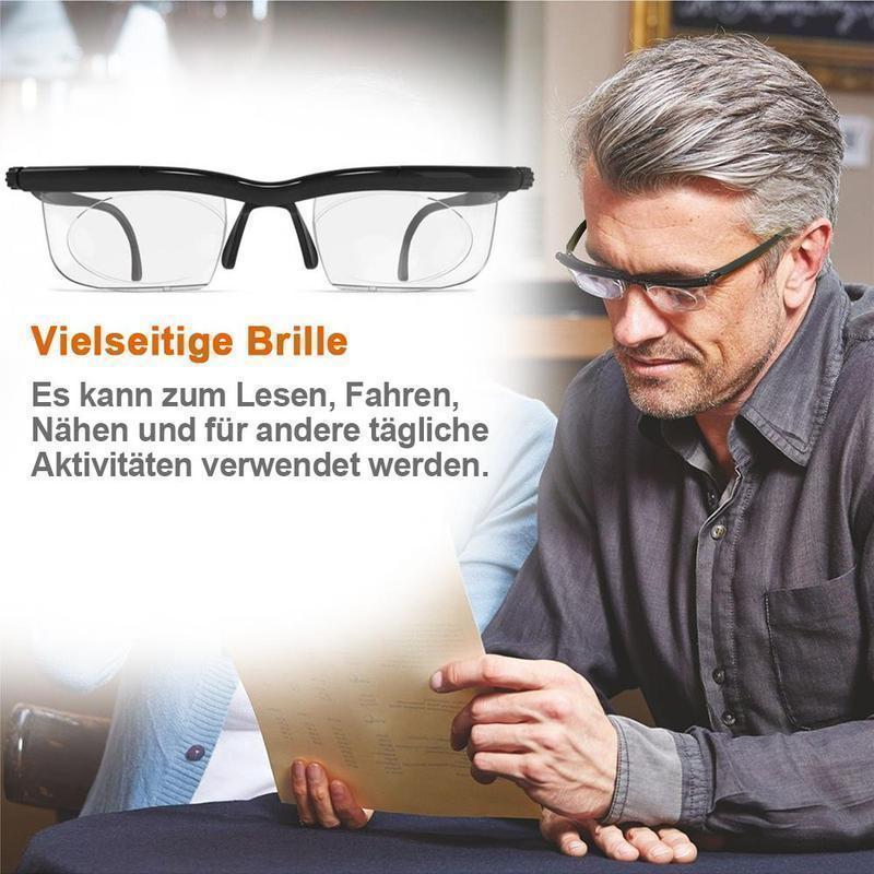 Adjustable Unisex Reading Glasses with Adjustable Focus and Zoom Function | Sansoti