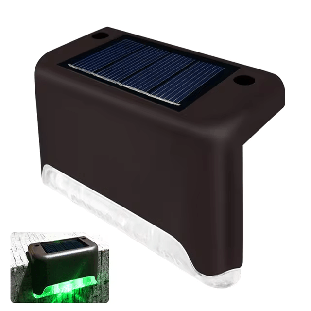 LED Solar Outdoor Lights, Garden Lighting, Wireless, 5-Pack, Warm White, Yellow, Multicolor, Waterproof Solar Panel | Sansoti