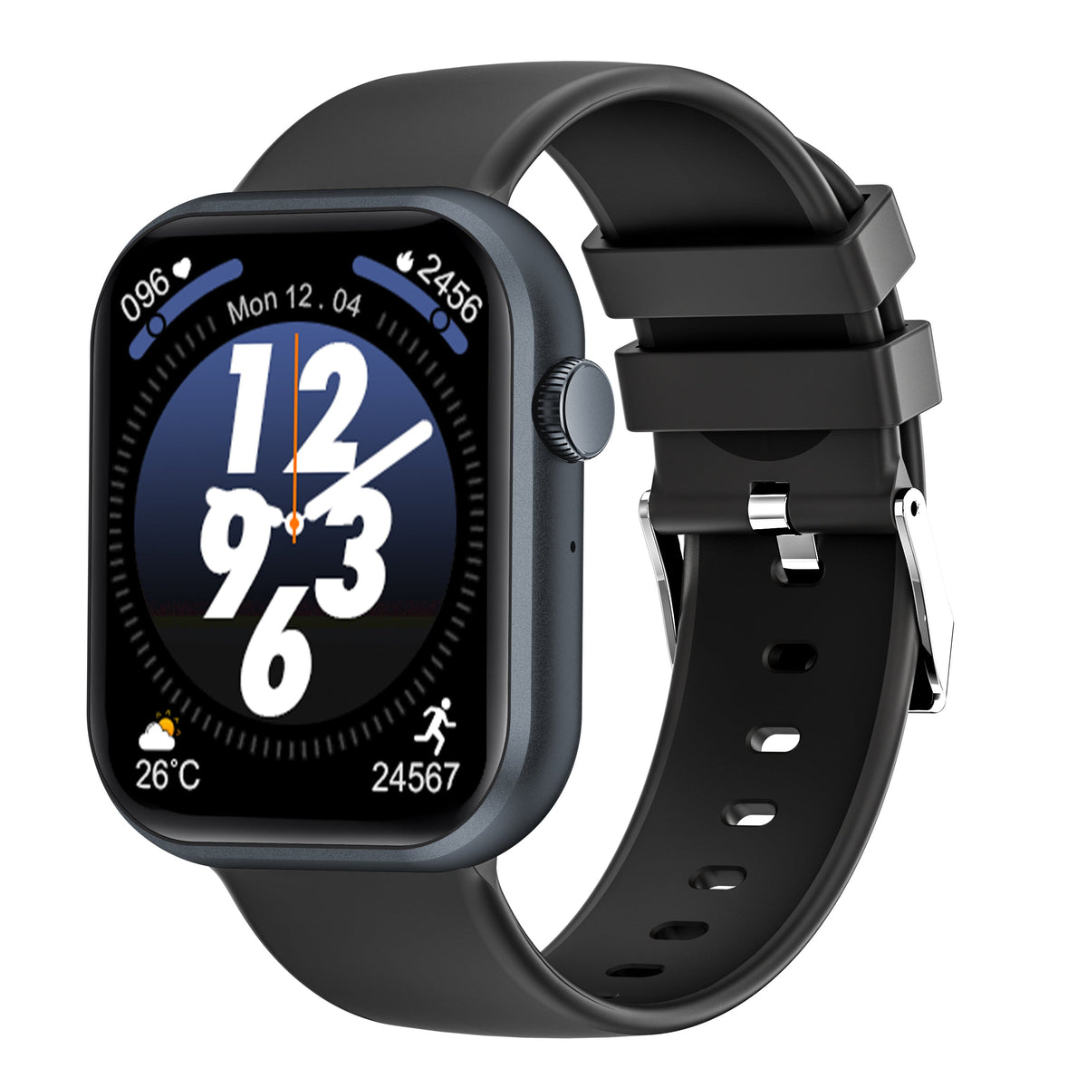 Gesundheits-Smartwatch mit Herzfrequenzmesser, Blutdruckmessung, Sauerstoffsättigung, Schlafüberwachung wasserdicht für Sport | Sansoti