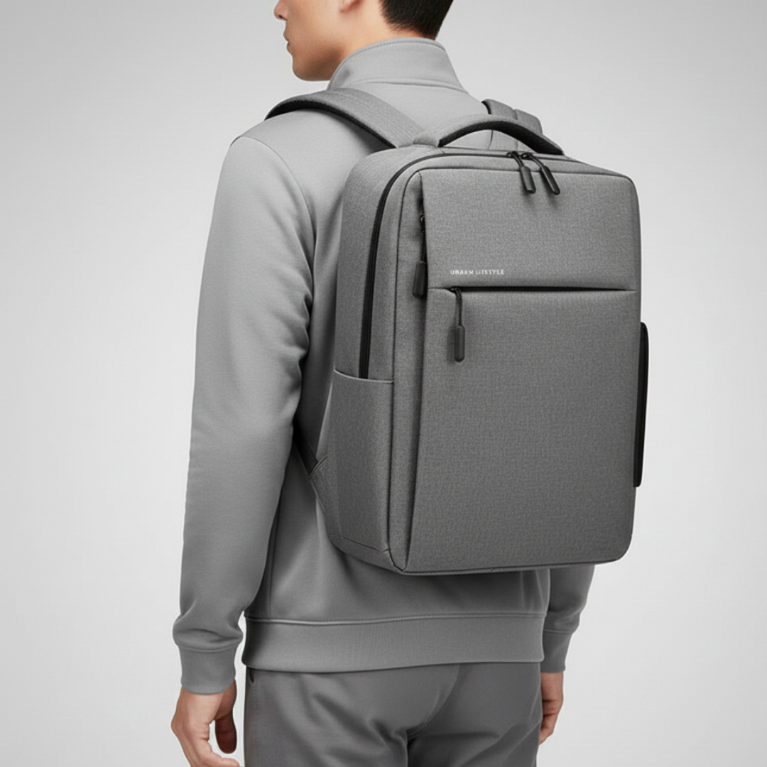 Waterproof Laptop Backpack 15.6 Inch Padded Compartment Daily Commuting Travel Organization School University | Sansoti