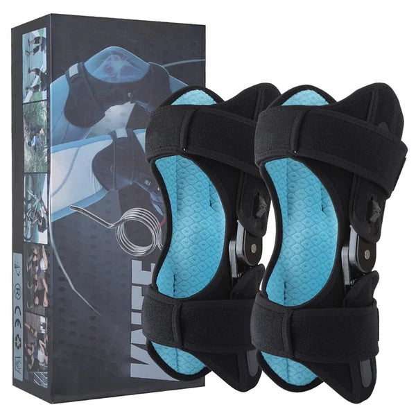 Knee Support with Spring System for Stability and Freedom of Movement | Adjustable | Premium Support | Sansoti