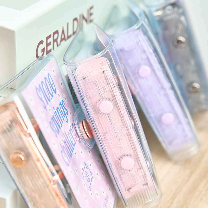 Herbruikbaar Spaarbinder Systeem Budget Planner Vinyl Zakgeld Huishoudboekje Financiële Doelen Organiseren A6 | Sansoti