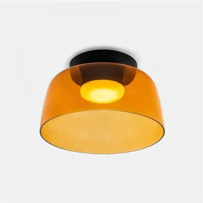 Moderne dreifarbige LED-Glas-Deckenleuchte im skandinavischen Design für Esszimmer und Wohnzimmer, Schlafzimmerbeleuchtung | Sansoti