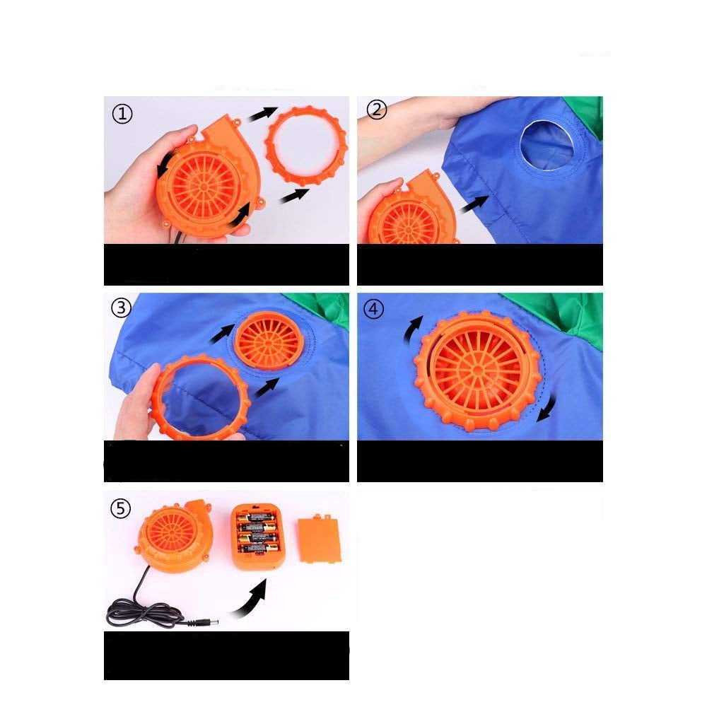 Opblaasbaar Feestkostuum Emoji Karakter Halloween Grappige Party Outfit Cosplay Verkleedkleding Carnaval | Sansoti