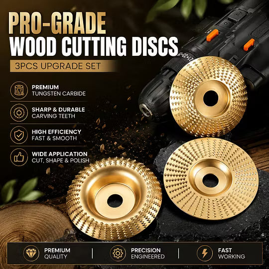 Woodworking Set with Sanding Heads for Carving, Sanding, Polishing, Woodcraft and DIY Projects | Sansoti